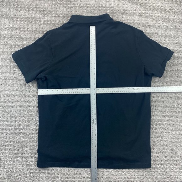 Eddie Bauer Polo Shirt Men Extra Large XL Black Casual Golf Outdoors 100% Cotton - Picture 4 of 6